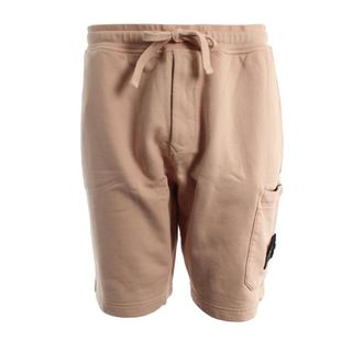 Stone Island Casual Shorts, male, Pink, Size: 2XL Casual Shorts