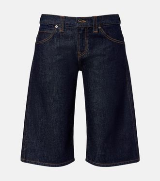 Khaite Kinga denim Bermuda shorts