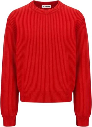 Jil Sander Donna, Maglie, Rosso, M, new