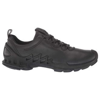 Ecco Ecco Biom AEX Leather Mens Low Top Trainers - Black - Size:UK 10.5-11