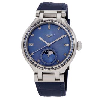 Longines Primaluna Automatic Diamond Crystal Ladies Watch L81260972