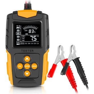 OEM Probador De Bater&iacute;as De Coche, Analizador Digital Lcd De 12 V/24 V, Herramienta De Diagn&oacute;stico Para La Carga De Coches, Medici&oacute;n Soh, Soc, Cca E Ir Pa