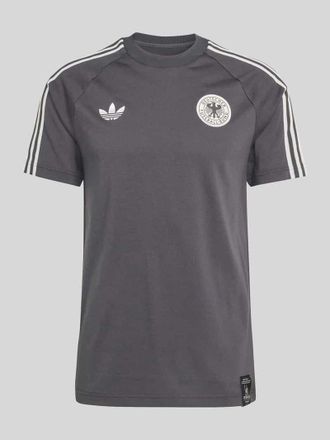 adidas Originals Regular Fit T-Shirt aus Baumwoll-Mix mit DFB-Applikation in Black, Gr&ouml;&szlig;e XXL
