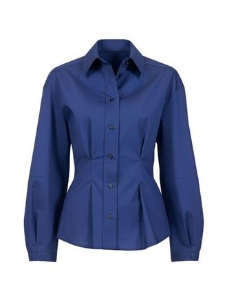 C&acirc;llas Milano Lucia Lantern sleeve shirt in Pale Blue at Nordstrom, Size 4 It