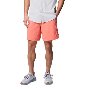 Columbia Mens PFG Backcast IV Water Short, Melonade, X-Large