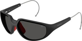 Moncler Me 8008 500687 Zonnebrillen - unisex - Zonnebrillen - Zwart - 64 MM - Accessoires