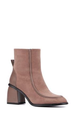 Torgeis Rashida Moc Toe Boot in Taupe at Nordstrom Rack, Size 8