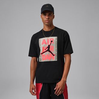 Nike Jordan Mens Jordan Graphic T-Shirt in Black | IF3112-010