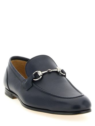 Gucci Leather Loafer - Navy