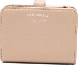 Emporio Armani Bifold-Geldb&ouml;rse aus Leder