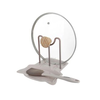 KASANOVA Poggiamestolo e coperchio crema in polipropilene