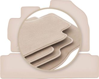 OEM Alfombrillas Beige Premium Para Toyota Corolla E14 / E15 Station Wagon, Sedan 2007-2012