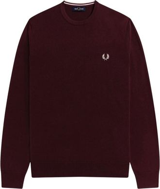Fred Perry Uomo, Felpe, Rosso, S, new
