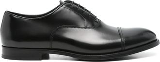 Doucal's Oxford in pelle - Nero
