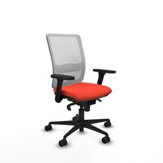 Piqueras y Crespo Silla De Oficina Piqueras Y Crespo Haches Sincro Negro Espuma Alta Densidad