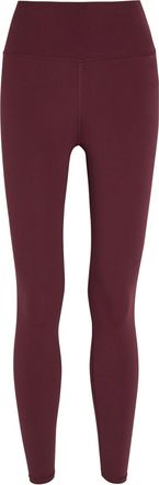 Vuori Clothing Allthefeels Stretch-jersey Leggings - Burgundy - XL (UK16 / XL)