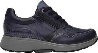 Xsensible Lima 30204 - Dames - Sneakers - Blauw - 41 EU - Leer - Schoenen