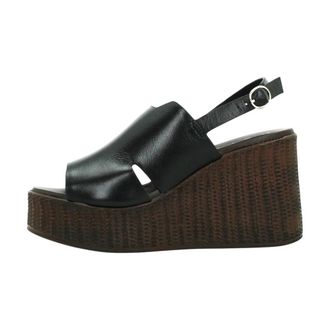 Repo Sandalia - Dames - Sleehakken - Zwart - 37 EU - Schoenen