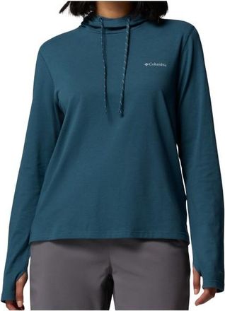 Columbia Sun Trek Hoodie II Funktionsshirt f&uuml;r Damen | blau