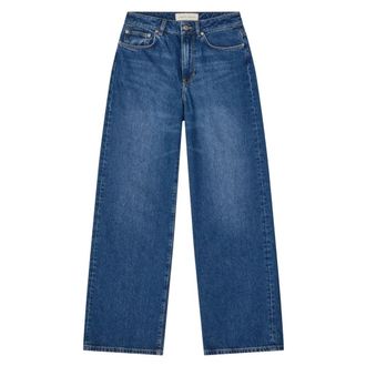 Jeanerica Wide Jeans, female, Blue, Size: W26 Light Vintage Belem Jeans