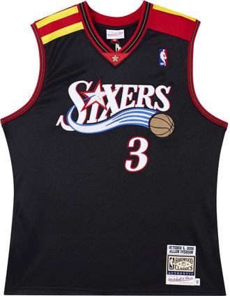 Mitchell & Ness NBA Authentic Philadelphia 76ers 06/07 Basketball Jersey Allen Iverson AJY4GS20035-P76BLCK06AIV
