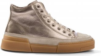 And&igrave;a Fora Womens High Top Sneakers In Metallic