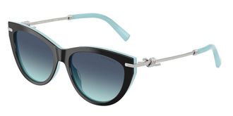 Tiffany & Co. TF4253F Asian Fit 80559S Womens Sunglasses Black Size 55