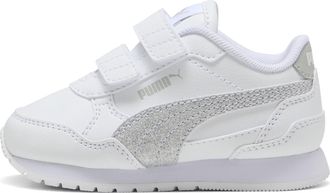 Puma Sneakers ST Runner v4 Glitter per bambini, Scarpe, Bianco, 22