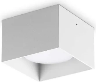 Ideal Lux Ideal Lux - spike Downlight de superficie cuadrado blanco