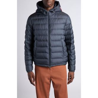 Moncler Vermeille Hooded Down Puffer Jacket in Night Sky at Nordstrom, Size 4