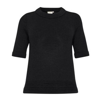 Kaffe Curve Mujer, Jerseys, Negro, Talla: L