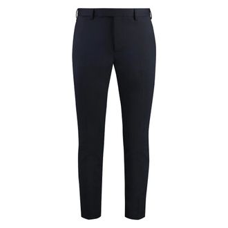 Pantaloni Torino Heren, Broeken, Blauw, Maat: 2XL Wol