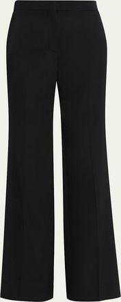 Stella McCartney Flare-Leg Wool Pants