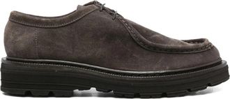 Rolando Sturlini Su&egrave;de Derby Schoenen - Dames - Veterschoenen - Bruin - 35 EU - Su&egrave;de - Schoenen