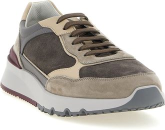 Brunello Cucinelli Mens Multicolor Calfskin Athletic Sneakers