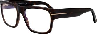 Tom Ford Optical Glasses Ft 6035-B - Heren - Brillen - Bruin - 55 MM - Accessoires