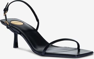 Saint Laurent Absatzsandalen aus Nappaleder Jaspe 55