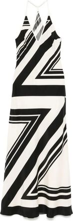 Sir. Abito in seta - Nero