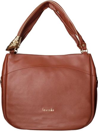 Braccialini Greta Schoudertas - Dames - Tassen - Bruin - Maat: ONE Size Leer