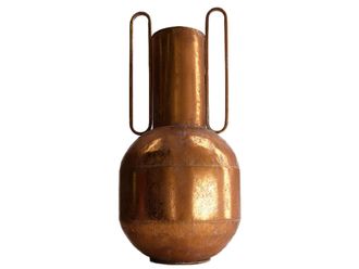 Schubiger M&ouml;bel Vase Metall B: 26 cm