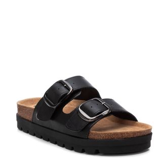 Xti Womens Footbed Jute Wrapped Platform Sandals By Xti