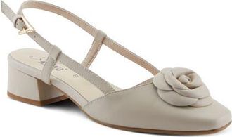 Azura Angelicish Slingback Pump in Stone at Nordstrom, Size 9.5-10Us