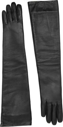 Frankie Shop Gloves, female, Black, XS/S, Over-the-Elbow Glove