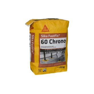 Sika Mortero De Relleno Para Mobiliario Urbano Y Accesorios De Exterior Sika Fastfix 60 Chrono - Gris - 25kg