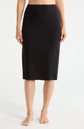 Nordstrom Invisible Edge Slip Skirt in Black at Nordstrom, Size X-Small