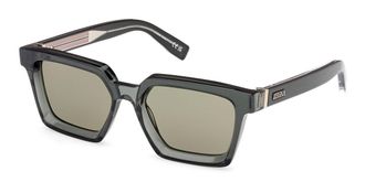 Ermenegildo Zegna EZ0214 98N Mens Sunglasses Green Size 54