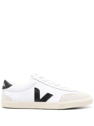 Veja Sneakers V-10 con inserti - Bianco