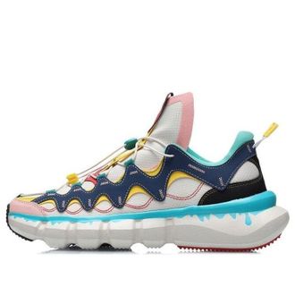 Li-Ning Essence 2.3 Lite Paint Drip - White Prussian Blue AGBR051-1