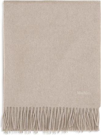 Max Mara Beige Cashmere Womens Scarf