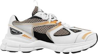 Axel Arigato Witte Marathon Runner Lage Top Sneakers - Dames - Sneakers - Wit - 35 EU - Leer - Schoenen